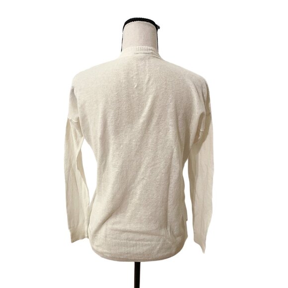 Madewell V Neck Top | Lightweight Summer Linen Blend | XS - Picture 2 of 3